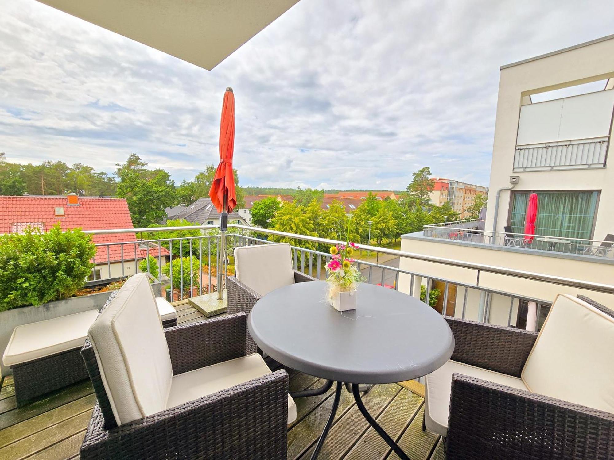 Strandvillen Binz - Ferienwohnung Mit 1 Schlafzimmer Und Balkon Dr-421 Екстер'єр фото